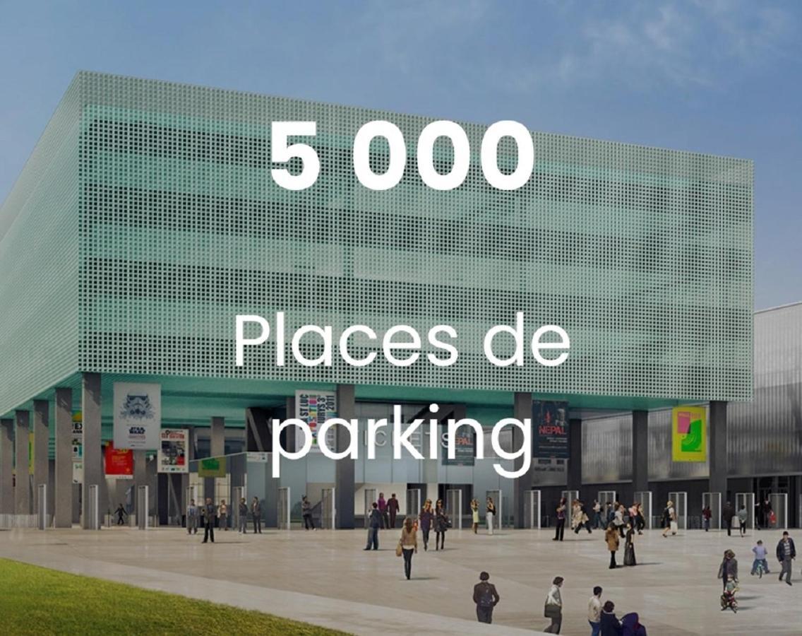 :) Spacieux T4 Aeroport, Ensoleille, Deco Soignee Blagnac Buitenkant foto